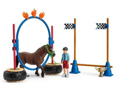 42482 Schleich Farm World Pony agility wedstrijd
