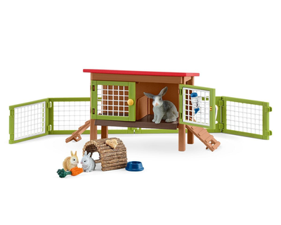 42420 Schleich Farm Rabbit hutch
