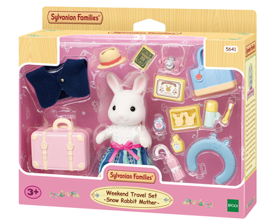 5641 Sylvanian Families - Weekend reisset-konijn Sneeuwwit