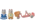 5637 Sylvanian Families - Tandem fietsset-Husky zus & broer