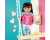 833605 BABY born Casual Outfit Roze (43 cm)