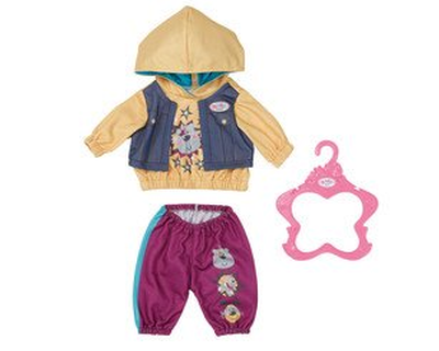 832615 BABY born Outfit met Hoodie (43 cm)