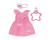 832684 BABY born Trendy Bloemenjurk (43 cm)