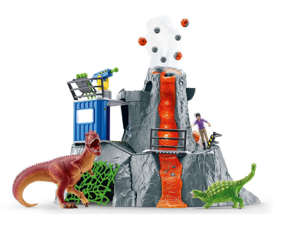 42564 Schleich Dinosaurs Grote vulkaanexpeditie