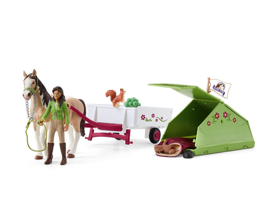 42533 Schleich Horse Club  Horse Club Sarah's kampeeruitstapje