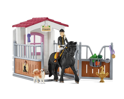 42437 Schleich Horse Club Paardenbox Tori en Prinses