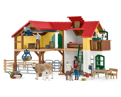 42407 Schleich Farm World Boerderij met stal en dieren