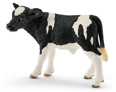 13798 Schleich Farm World Kalf zwartbont