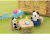 5652 Sylvanian Families - fiets en skate panda meisje