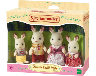 5655 Sylvanian Families - Familie Chocoladekonijn