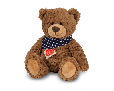 913627 Teddy Hermann knuffel beer, bruin 30 cm