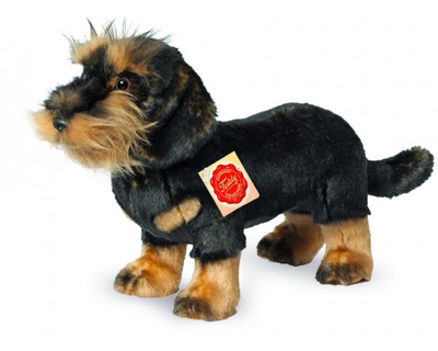 919230 Teddy Hermann Ruwharige teckel, 28 cm