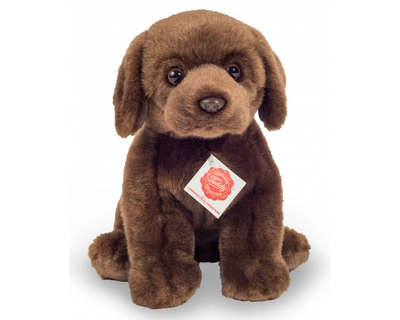 919582 Teddy Hermann Labrador zittend donkerbruin 25 cm