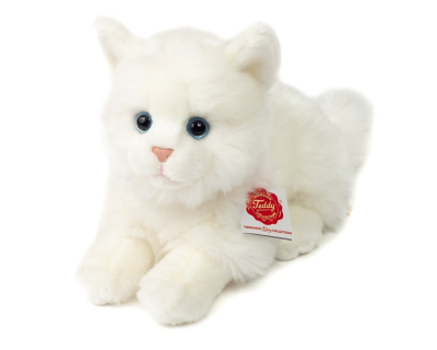 906964 Teddy Hermann Poes Brits Korthaar wit 20 cm