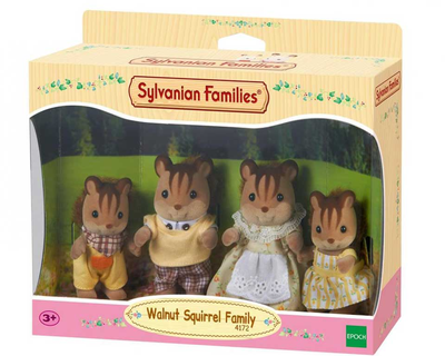 4172 Sylvanian Families - Familie Walnoot Eekhoorn