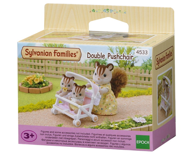 4533 Sylvanian Families - Dubbele kinderwagen
