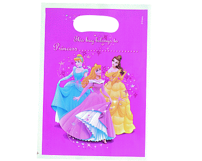 Disney prinses Feest zakjes (6 pcs)