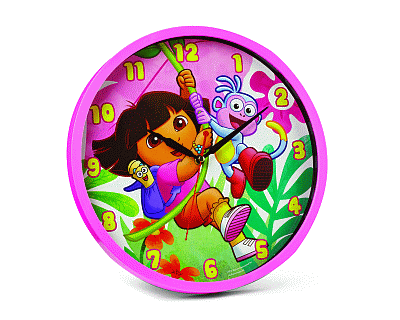 Dora Muur klok jungle