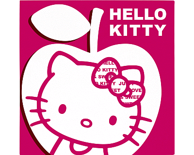 Hello Kitty verjaardag servetten apple