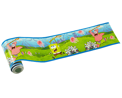 Spongebob behangrand 10,6cm x 5m