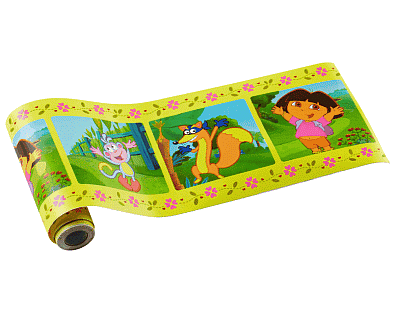 Dora behangrand 16cm x 5m