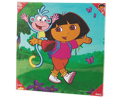 Dora Canvas Schilderij 45 x 45 cm