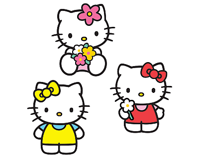 Hello Kitty Foam 3 pcs