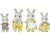 4030 Sylvanian Families - Familie Katoenstaartkonijn