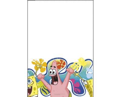 Spongebob feest tafelkleed