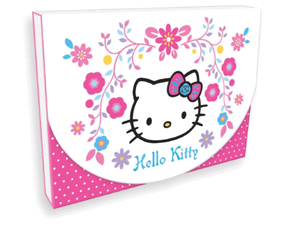 Hello Kitty school - notitiboek A6 met spiegeltje