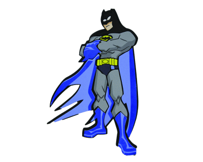 Batman foam muur deco small