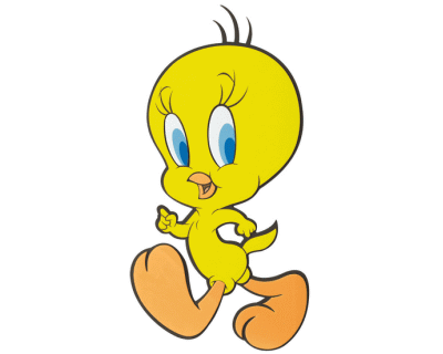 Tweety wanddecoratie large