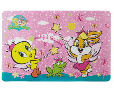 Baby Looney tunes Placemat roze