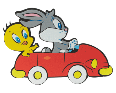 Baby Looney tunes wanddecoratie small