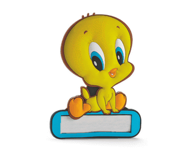 Tweety Deur naamplatje