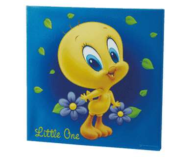 Baby Looney tunes Canvas blauw