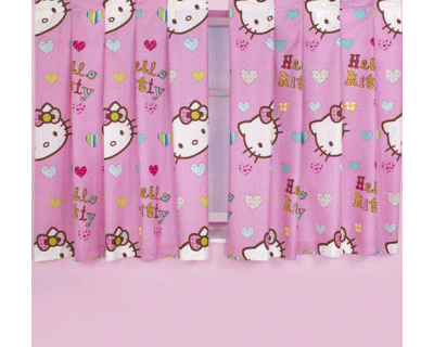 Hello kitty Gordijnen Folk