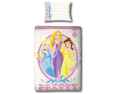 Disney prinses dekbedovertrek Panel, dubbelzijdig