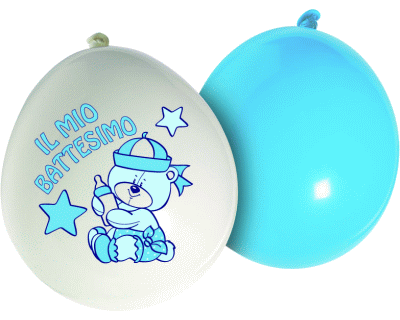 Teddy & Friends ballonen blauw (20pcs)