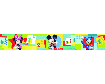 Mickey Mouse behangpapier rand 10.6cm