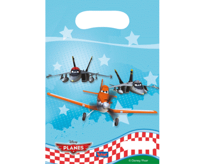 Planes Feestzakjes 6 per pak
