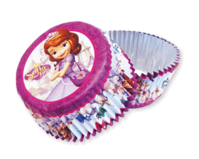 Prinses Sofia cupcakes vormpjes