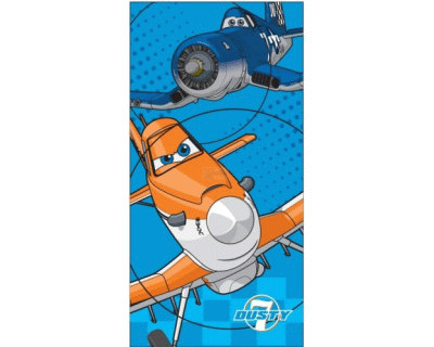 Disney Planes strand - Badlaken blauw