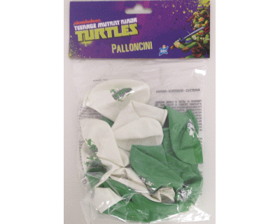Ninja Turtles Feest ballonnen 12pcs