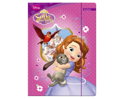 Prinses Sofia FILE A4 WITH RUBBER BAND