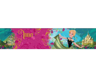 Disney Frozen behangrand Anna