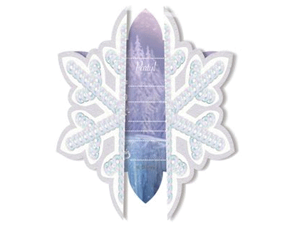 Frozen feest iceskating uitnodiging 6 per pak