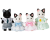 5181 Sylvanian Families - Familie Tuxedo Kat