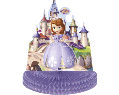 Prinses Sofia feest tafel decoratie