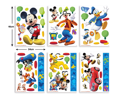 Mickey Mouse room deco Kit